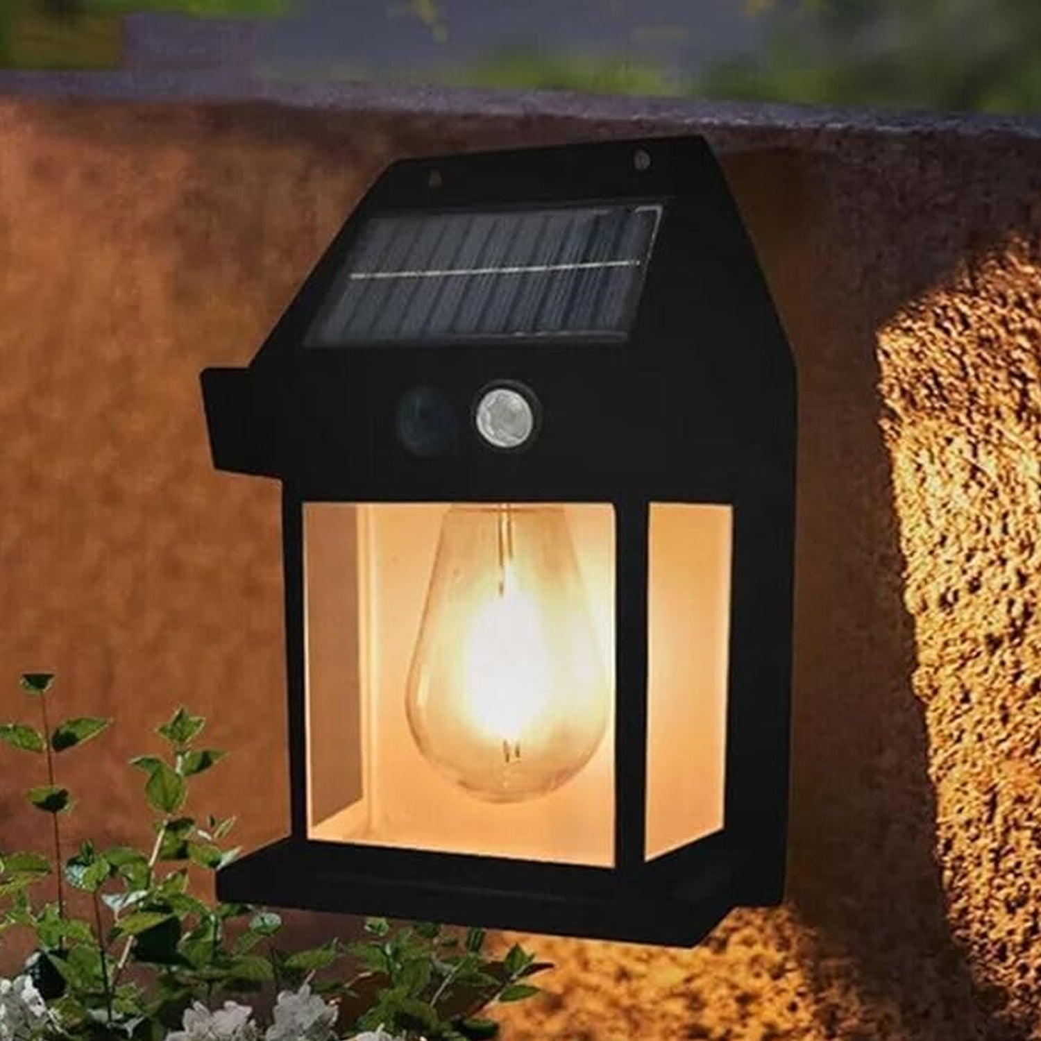 12564 Solar Wall Lights / Lamp Outdoor, Wireless Dusk to Dawn Porch Lights Fixture, Solar Wall Lantern with 3 Modes & Motion Sensor, Waterproof Exterior Lighting with Clear Panel (1 Pc ) 12564 Solar Wall Lights / Lamp Outdoor, Wireless Dusk to Dawn Porch Lights Fixture, Solar Wall Lantern with 3 Modes & Motion Sensor, Waterproof Exterior Lighting with Clear Panel (1 Pc )